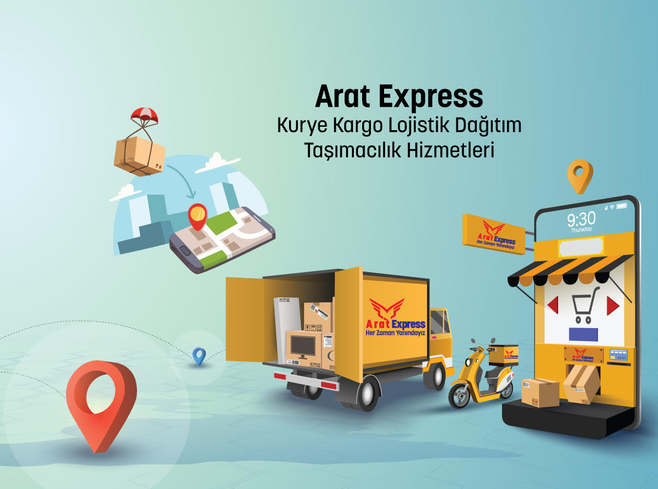  Merkez Mahallesi Kurye Hizmetleri Bağcılar