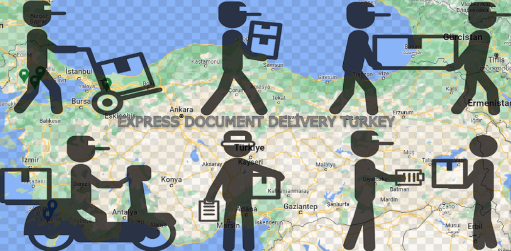  Express document delivery Turkey