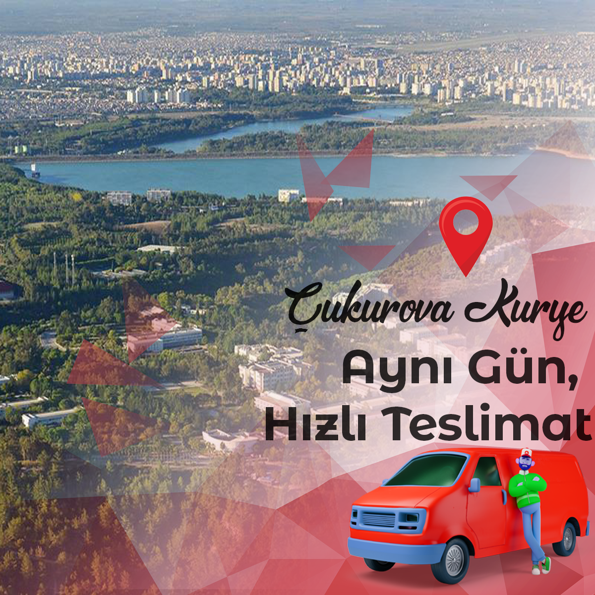  Çukurova Kurye : Aynı gün hızlı teslimat
