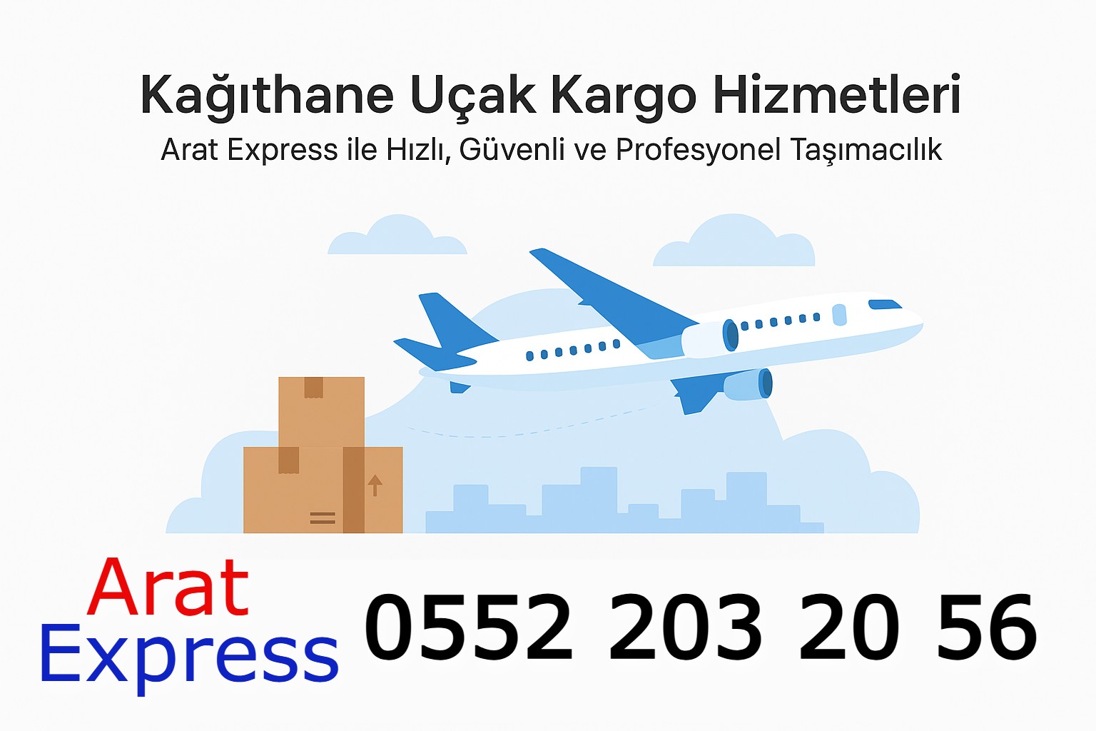  Kağıthane Uçak Kargo Hizmeti