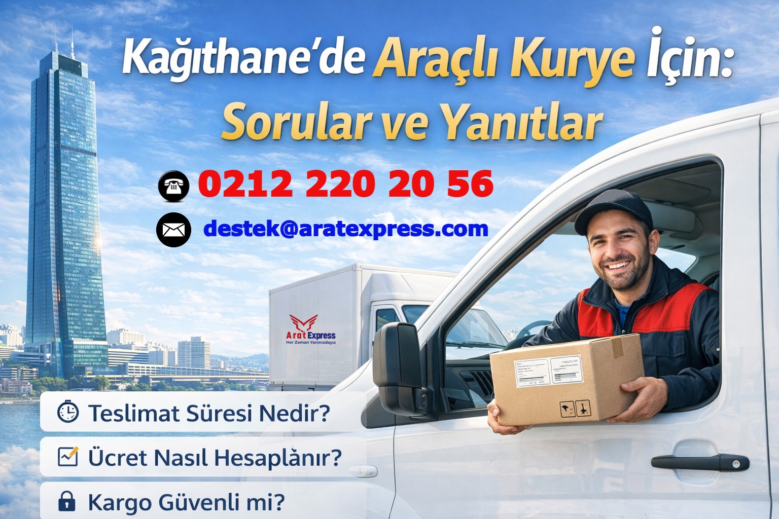  Kağıthane'de Araçlı Kurye İçin: Sorular ve Yanıtlar