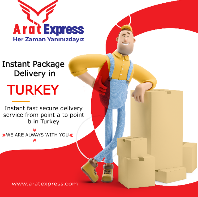  Instant package delivery in Turkey