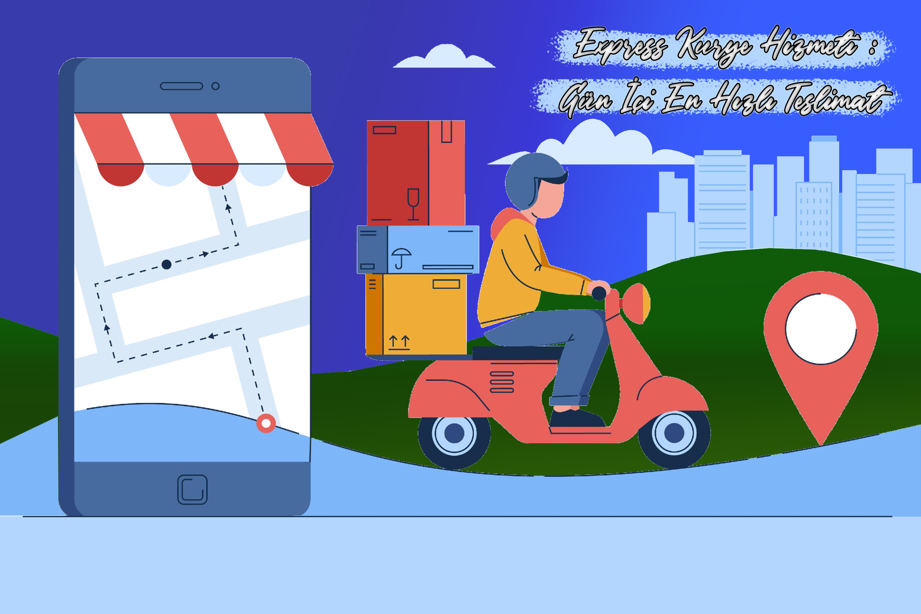  Express Kurye Hizmeti : Gün İçi En Hızlı Teslimat