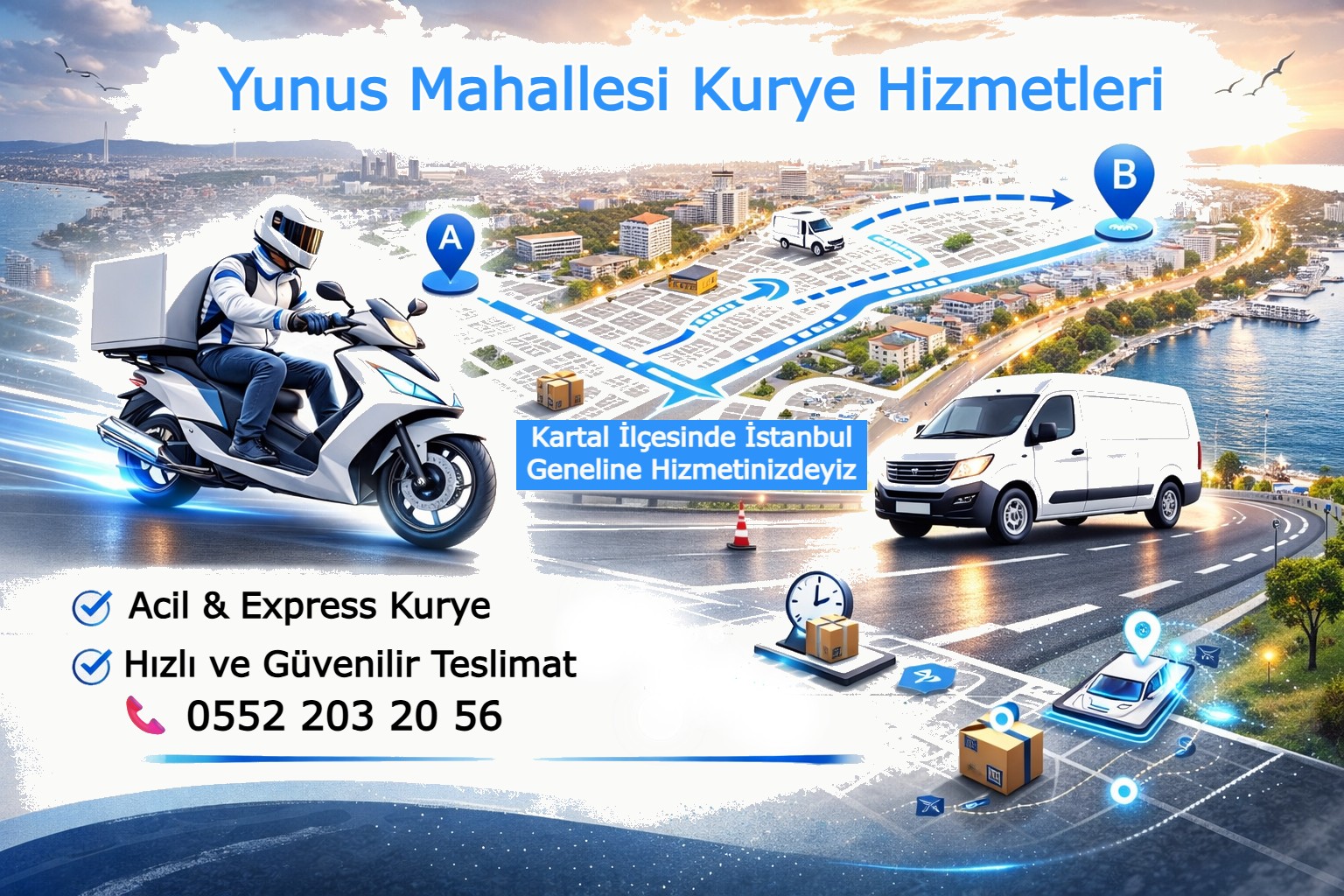  Yunus Mahallesi Kurye Hizmetleri