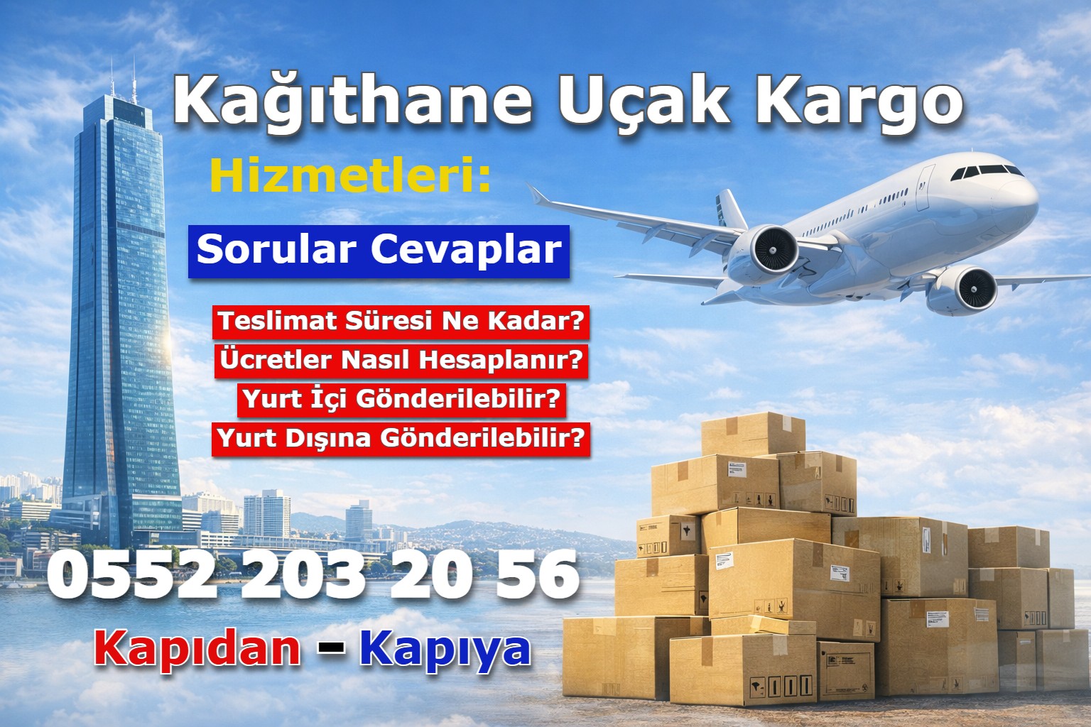  Kağıthane Uçak Kargo Hizmetleri: Sorulara Cevaplar