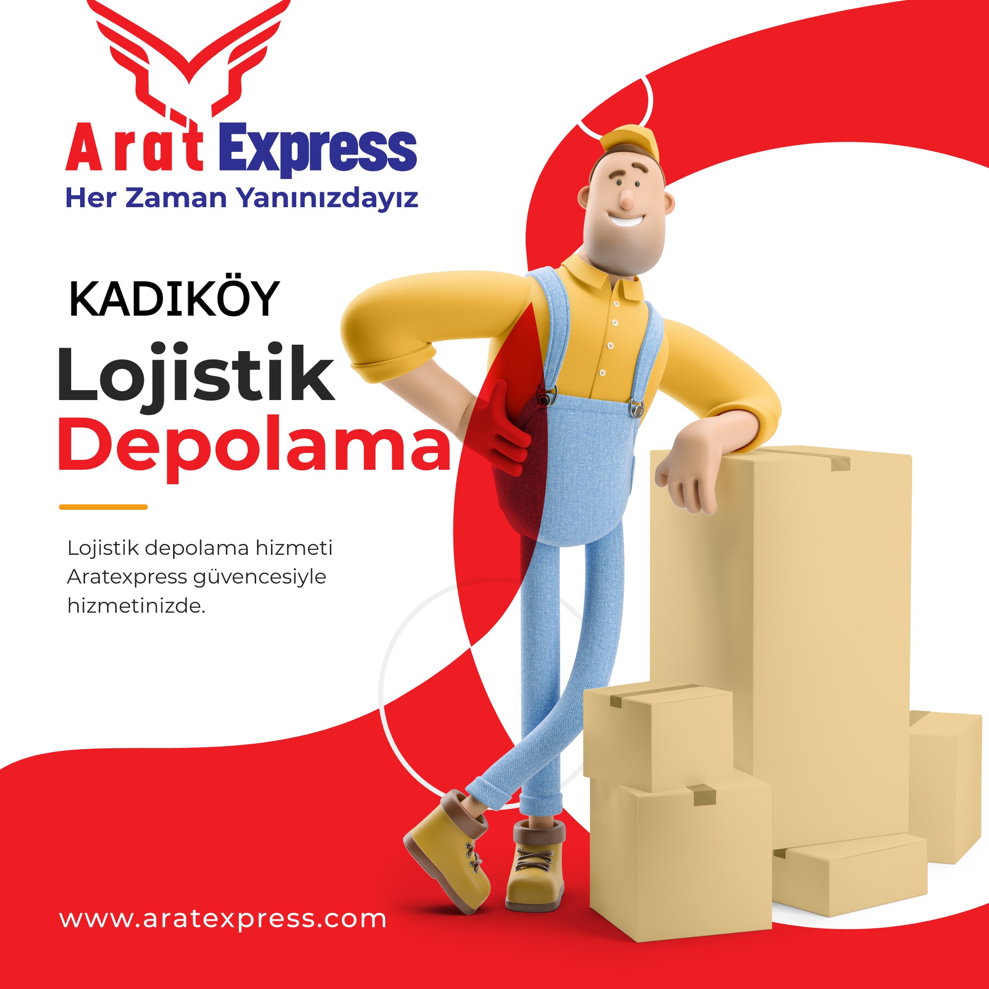  Kadıköy lojistik depolama dağıtım hizmeti