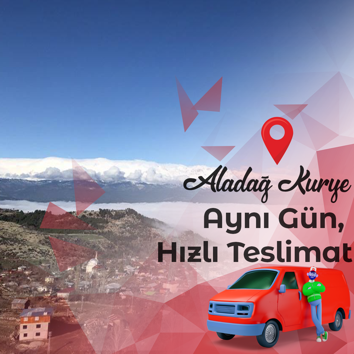  Aladağ Kurye : Aynı gün hızlı teslimat