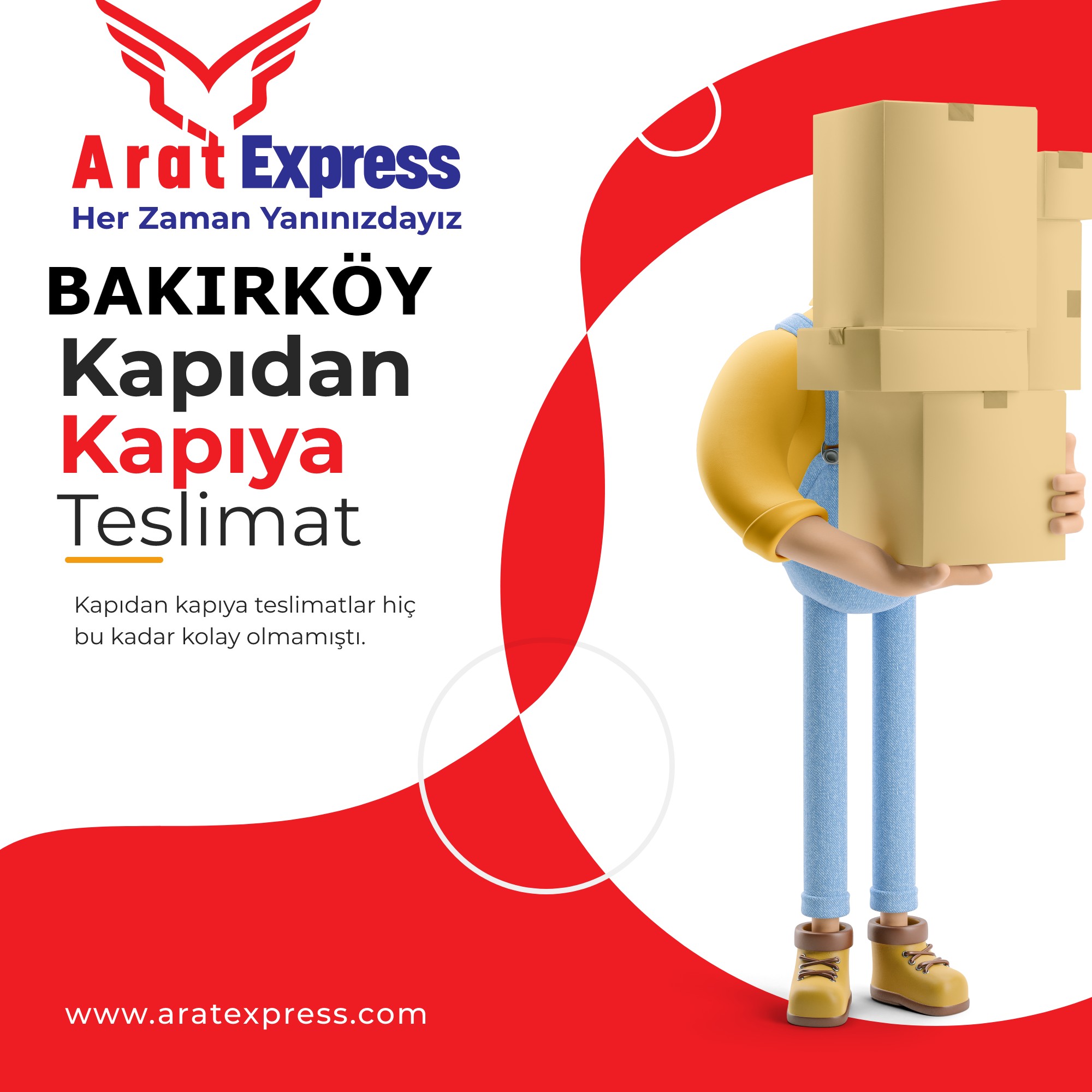  Hızlı Kurye Hizmetleri Bakırköy'de Sizlerle!