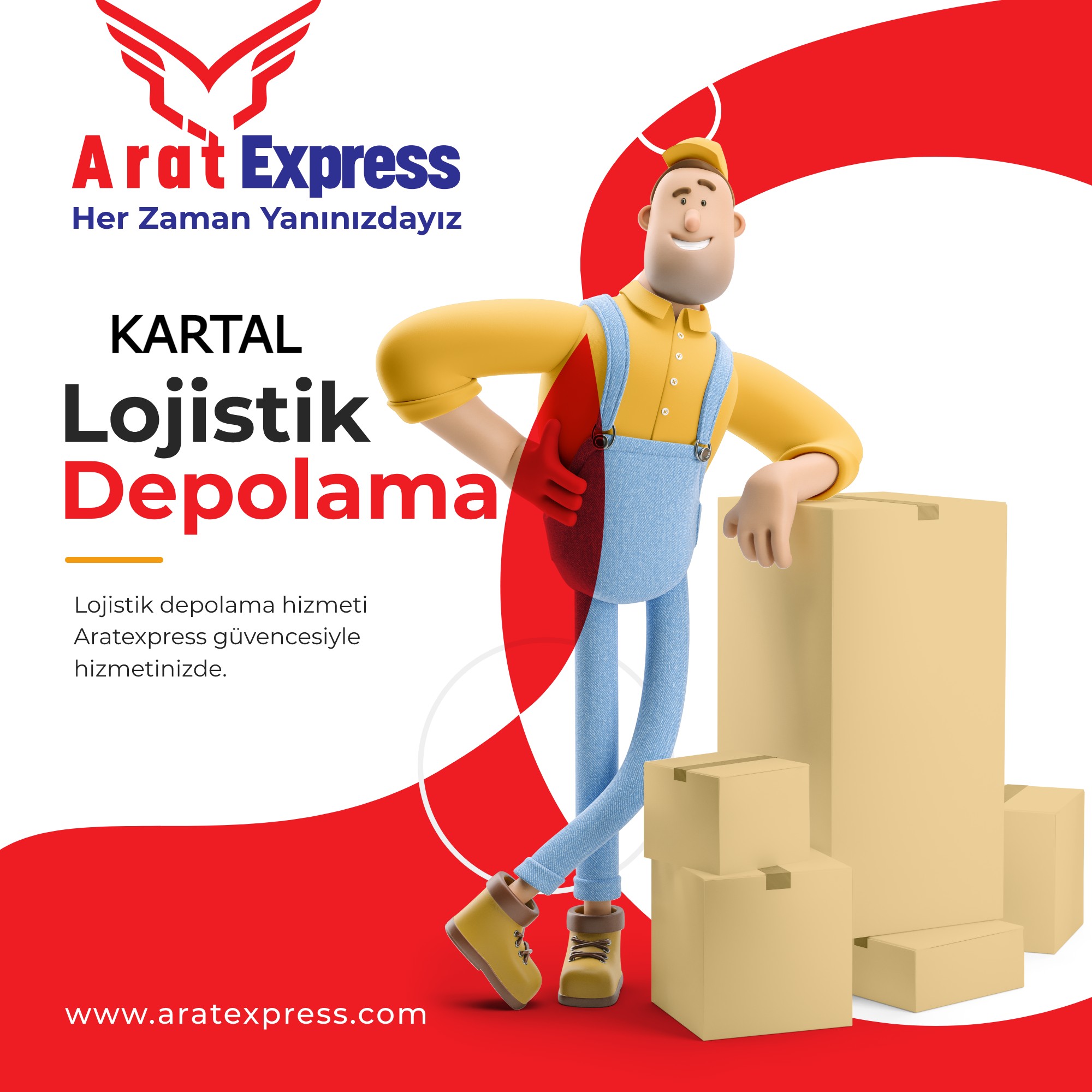  Kartal lojistik depolama dağıtım hizmeti