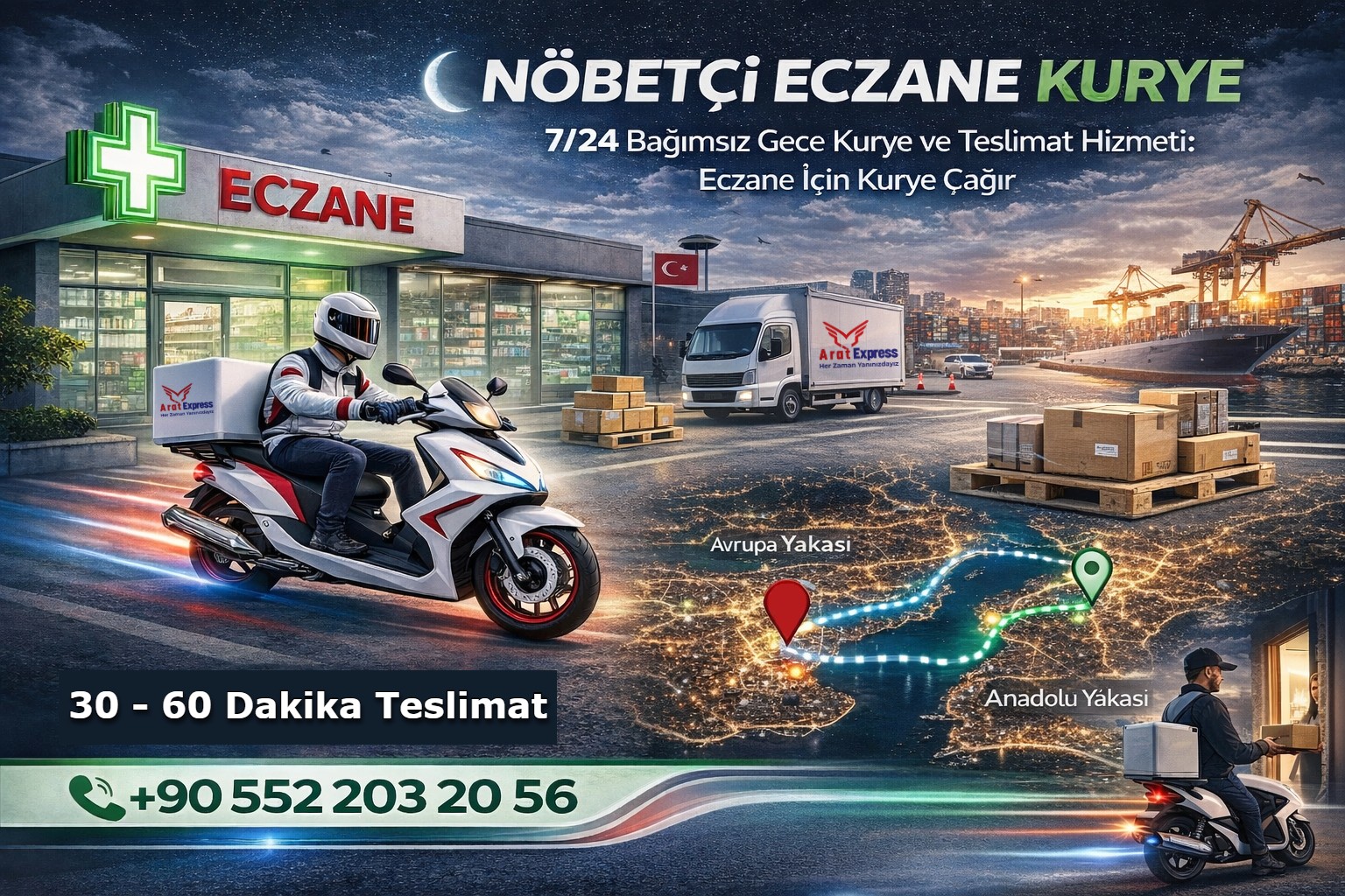  Nöbetçi Eczane Kurye
