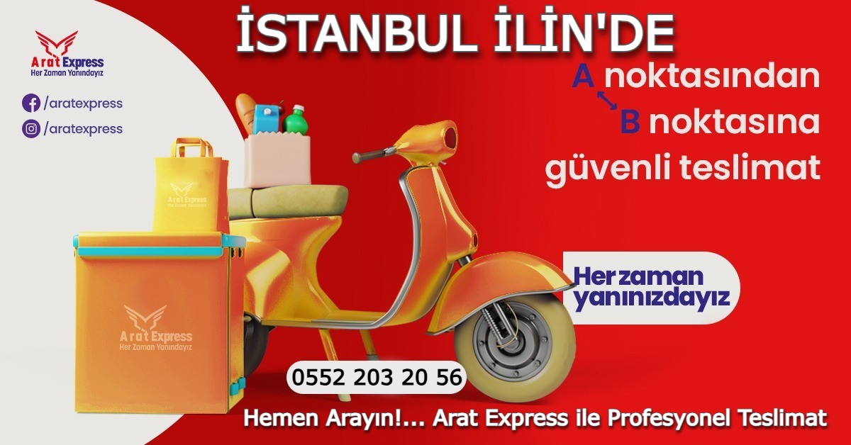  Güvenilir kurye şirketi İstanbul