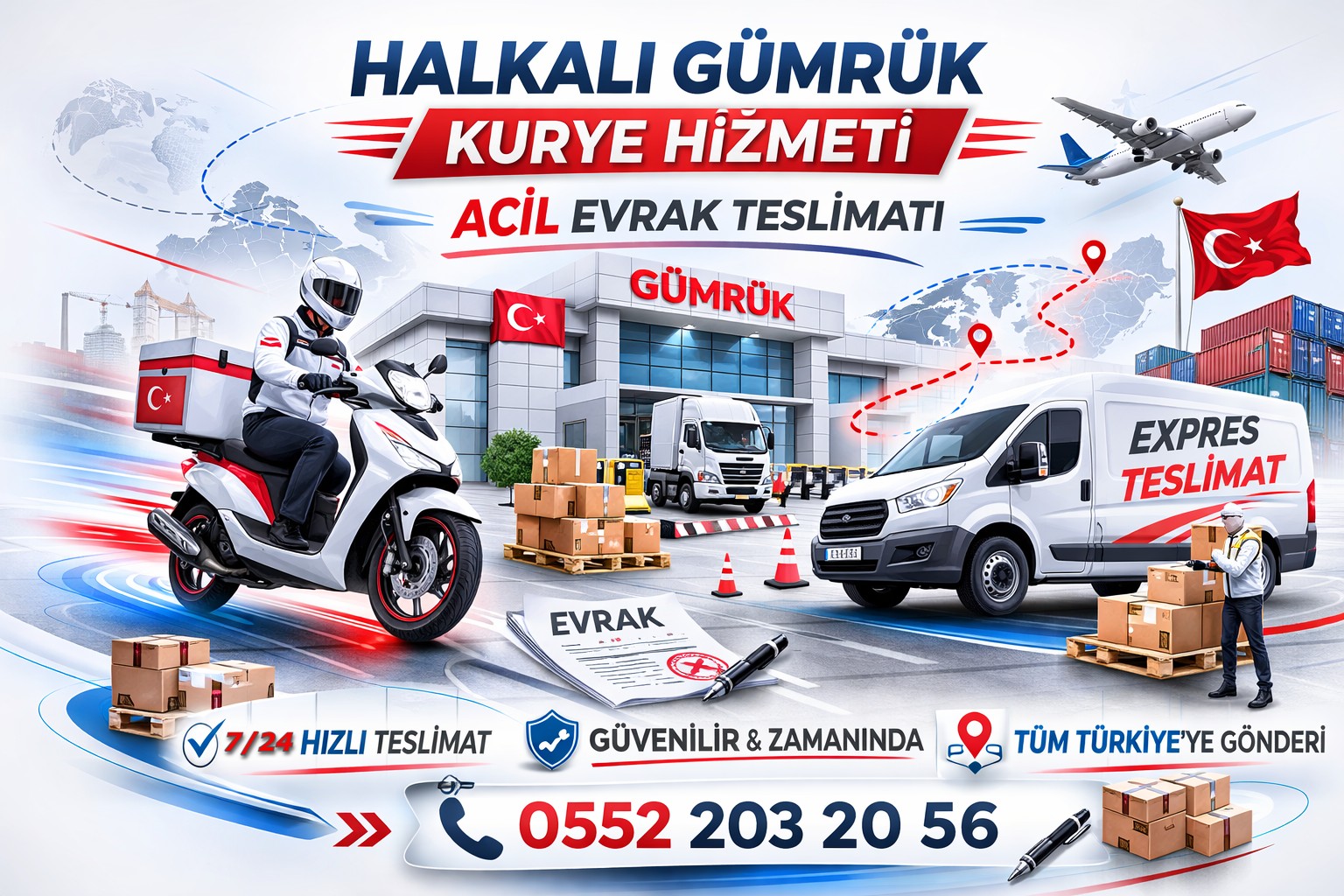  Halkalı Gümrük Kurye