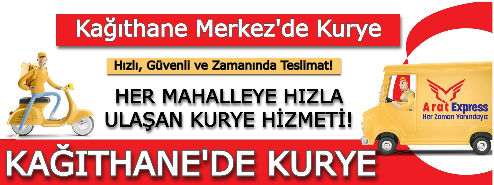  Kağıthane Merkez Kurye