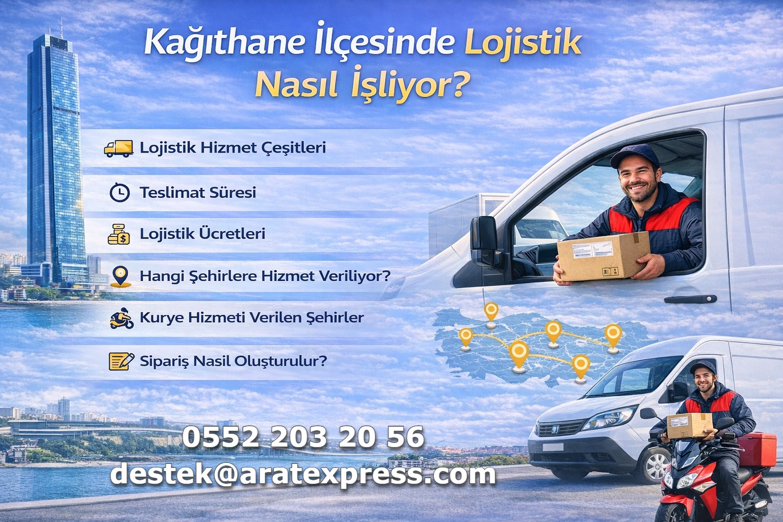  Kağıthane İlçesinde Lojistik Nasıl İşliyor?