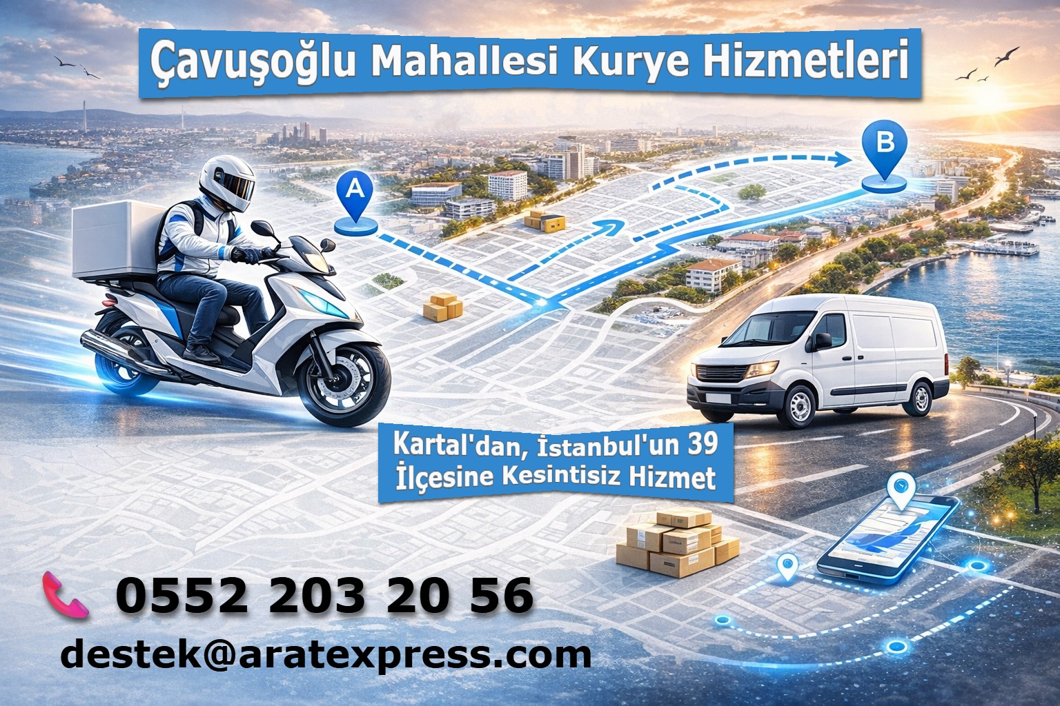  Çavuşoğlu Mahallesi Kurye Hizmetleri