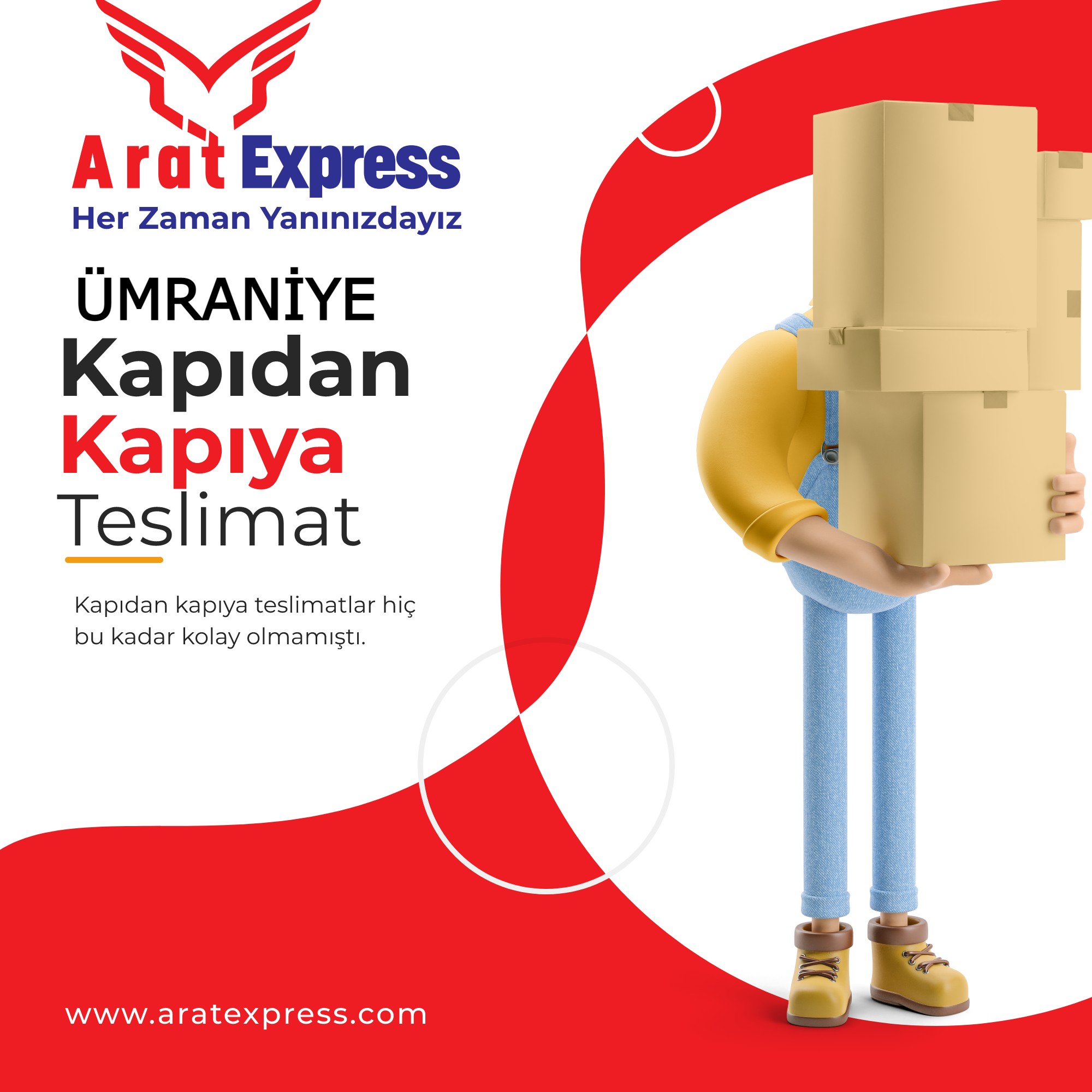  Ümraniye kapıdan kapıya kurye kargo teslimat