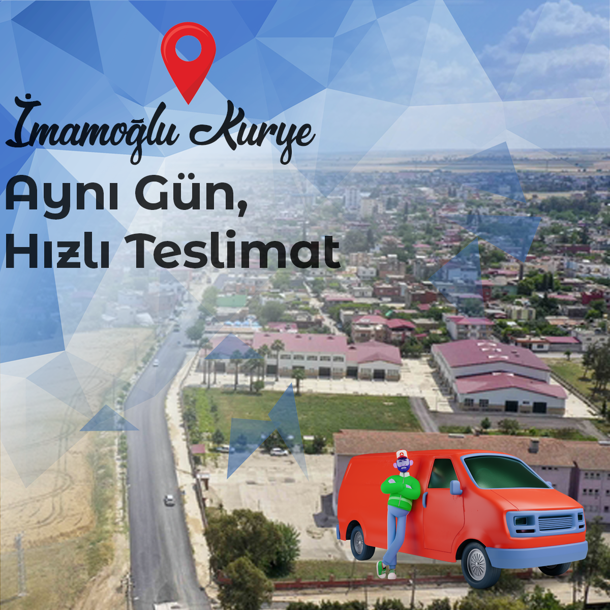  İmamoğlu Kurye : Aynı gün hızlı teslimat