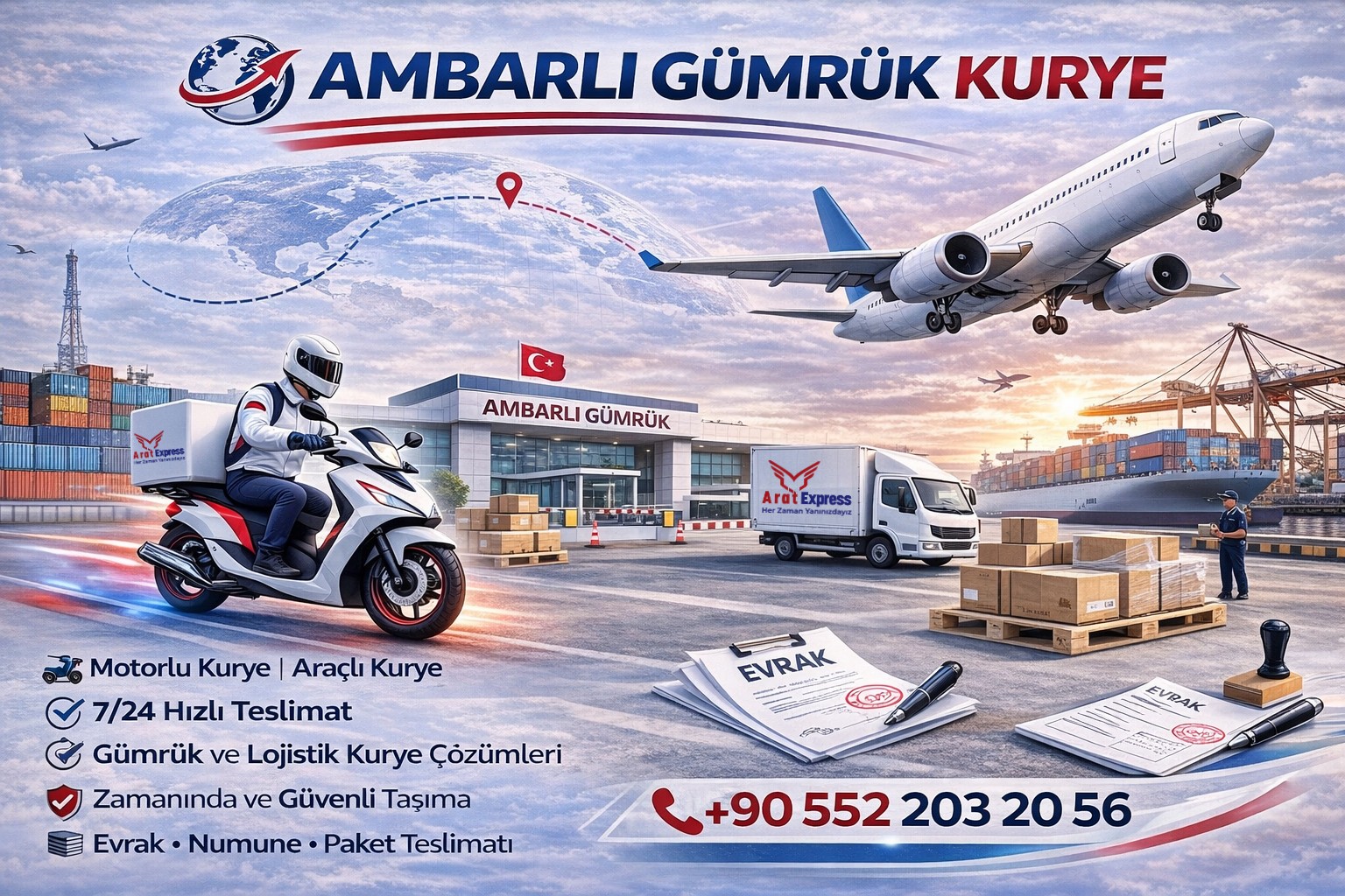  Ambarlı Gümrük Kurye