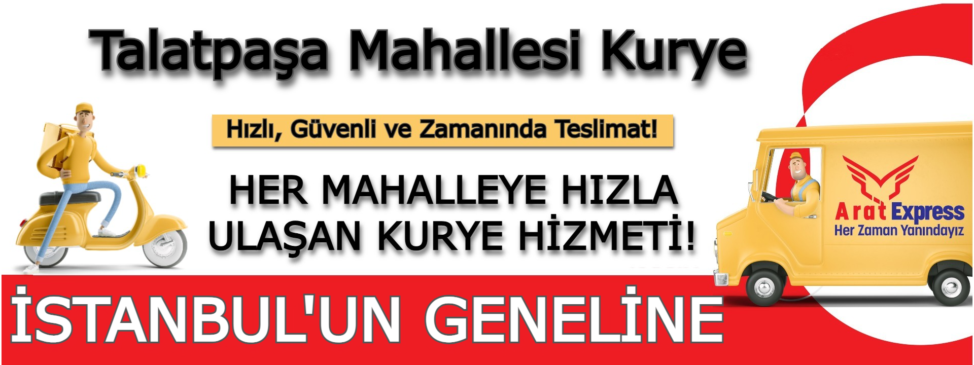  Talatpaşa Mahallesi Kurye Hizmetleri