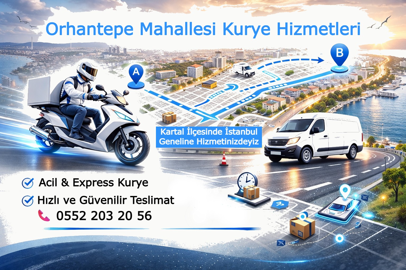  Orhantepe Mahallesi Kurye Hizmetleri