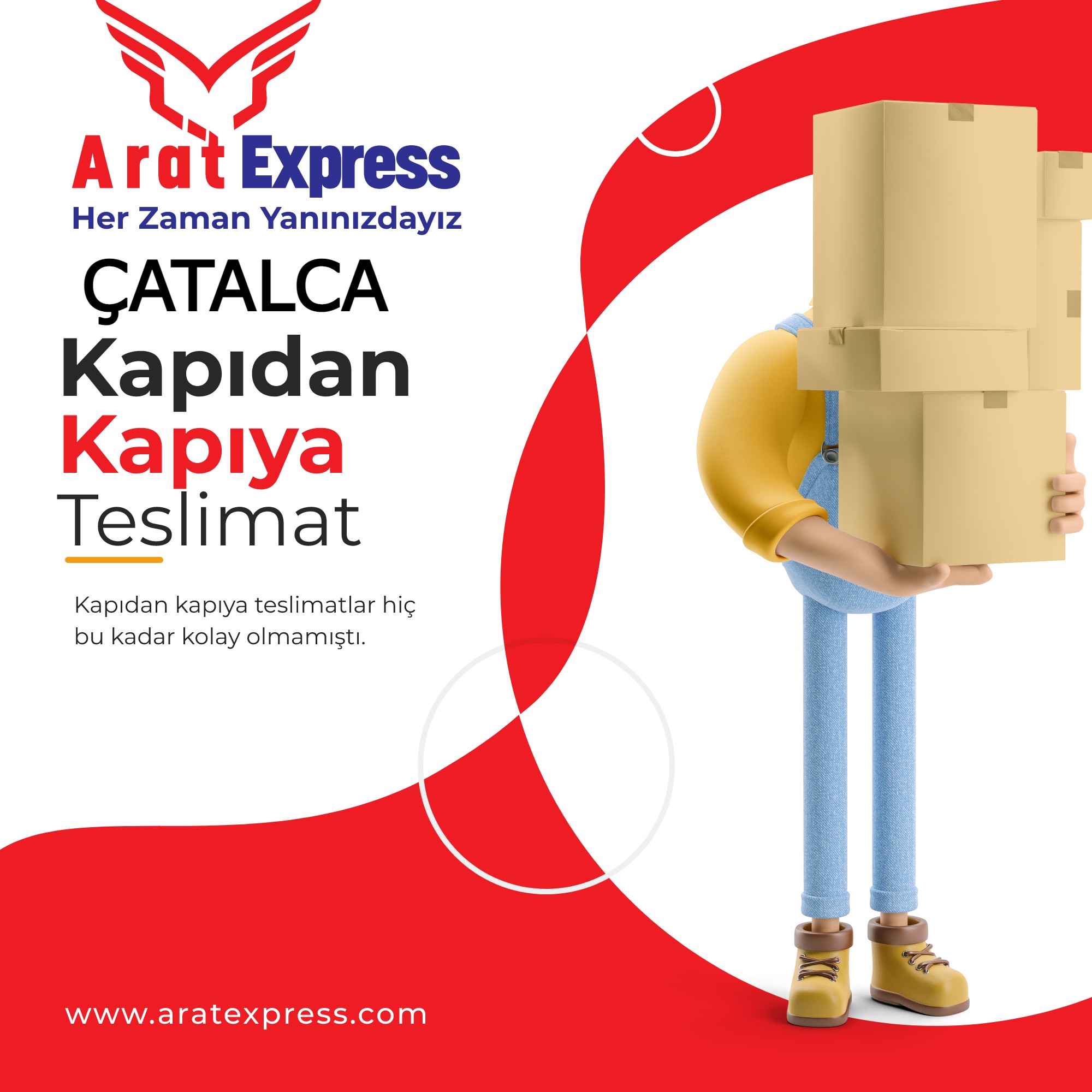  Çatalca kapıdan kapıya kurye kargo teslimat