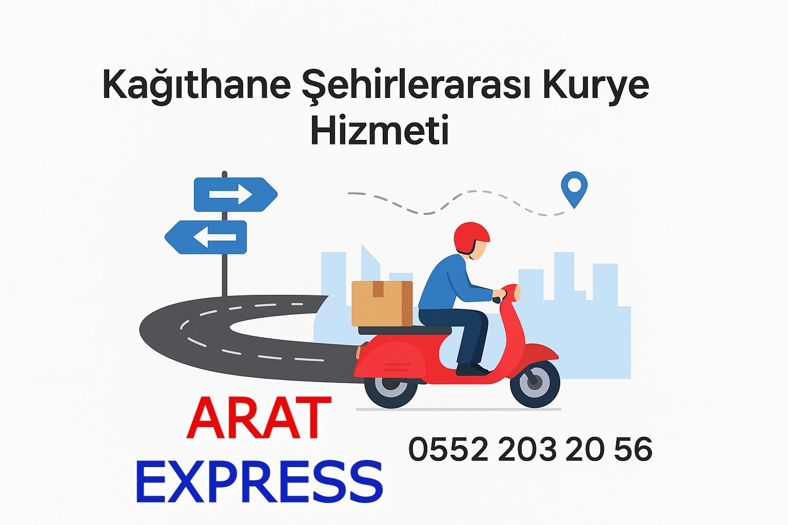  Kağıthane Şehirlerarası Kurye Hizmeti